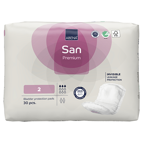 Abena San 2 1 Karton à 8 Beutel à 30 Stk.