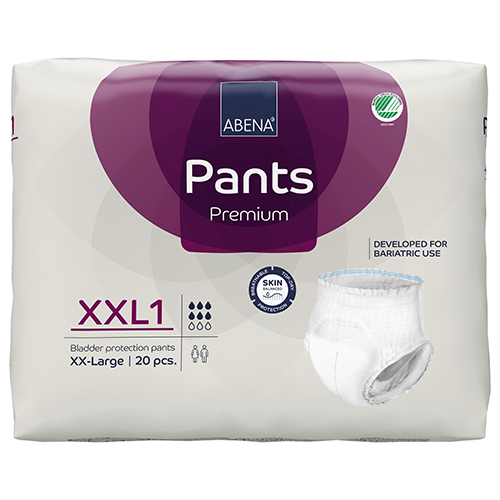 Abena Pants XXL 1, Bariatric Karton = 4 Beutel à 20 Stk.