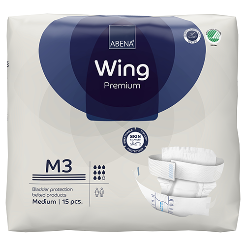 Abena Wing M3 Karton = 4 Beutel à 15 Stk.