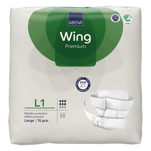 Abena Wing L1 Karton = 4 Beutel à 15 Stk.