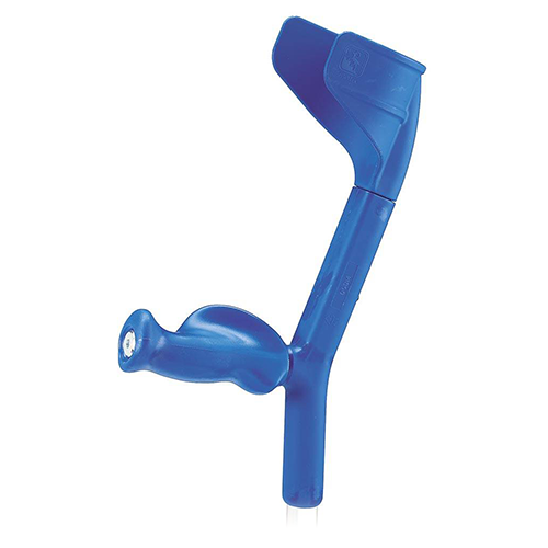 Unterarmgehstöcke Comfort Soft blau, 1 Paar