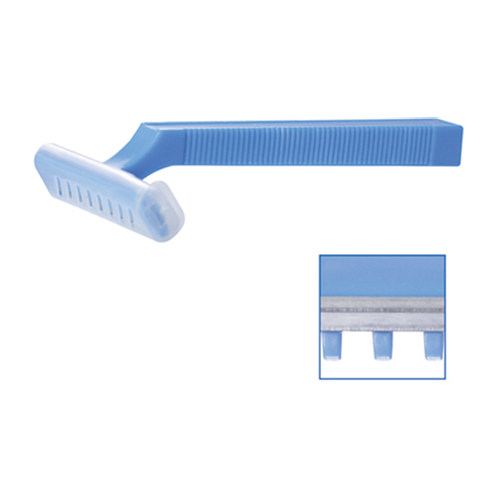 Einmalrasierer zweischneidig 100 Stk.