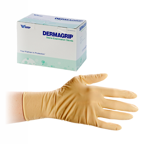 Dermagrip U-Handschuhe steril Gr. S, puderfrei, 50 x 2 Stk.