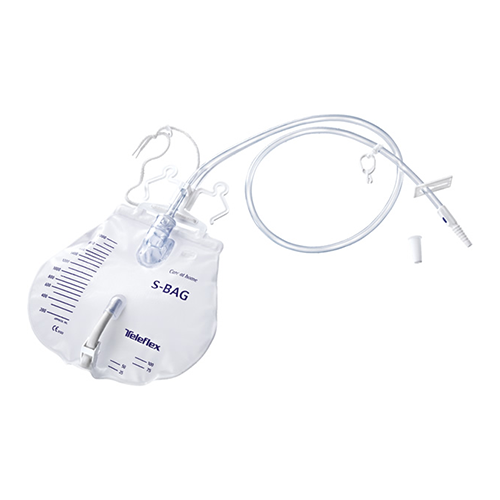 Urinbeutel S-Bag steril 2000 ml, 120 cm Schlauch, 20 Stk.