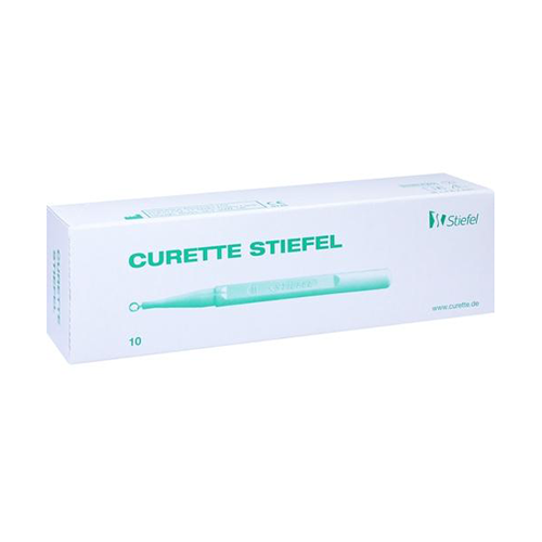Curette Stiefel7 mm, 10 Stk.