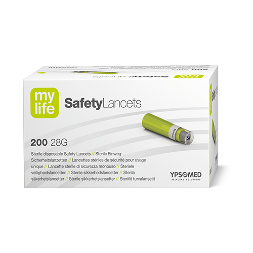 mylife Safety Lancets1.5 mm, 28G, grün, 200 Stk.