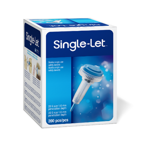 Single-Let Einmal Stechhilfe steril, 200 Stk.