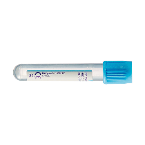 Vacutainer Citrat Röhrchen hellblau 13 x 75 mm, 2.7 ml, hellblau, 100 Stk.