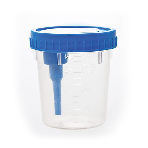 Vacutainer Urinbecher blau 120 ml, steril, 200 Stk.