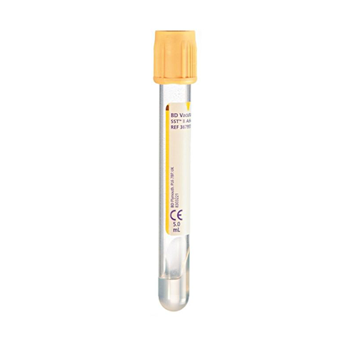 Vacutainer Serum Röhrchen goldgelb 13 x 100 mm, 5 ml, goldgelb, 100 Stk.