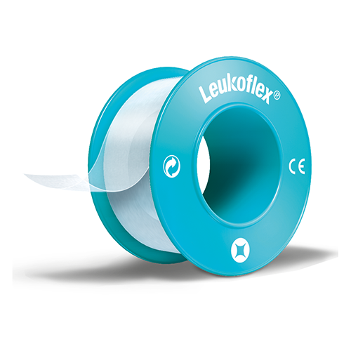 LEUKOFLEX Fixierpflaster transparent, 1,25 cm x 5 m, 24 Stk.