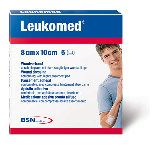 LEUKOMED Wundverband weiss, 20 cm x 10 m, 50 Stk.