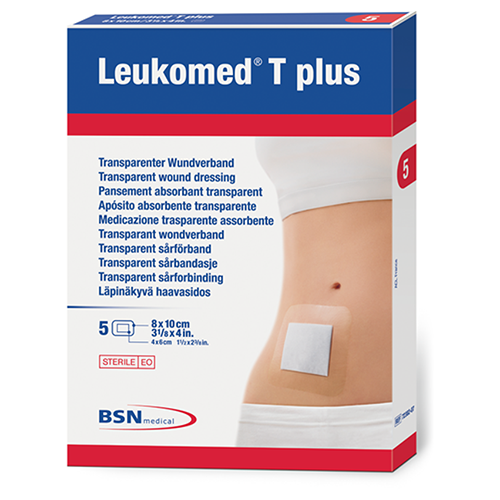 LEUKOMED T+ Wundverband 7.2 x 5 cm, 5 Stk.