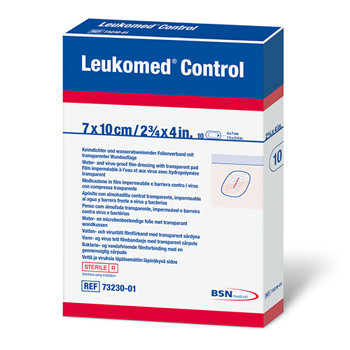 LEUKOMED Control Wundverband transparent, 10 x 24 cm, 5 Stk.