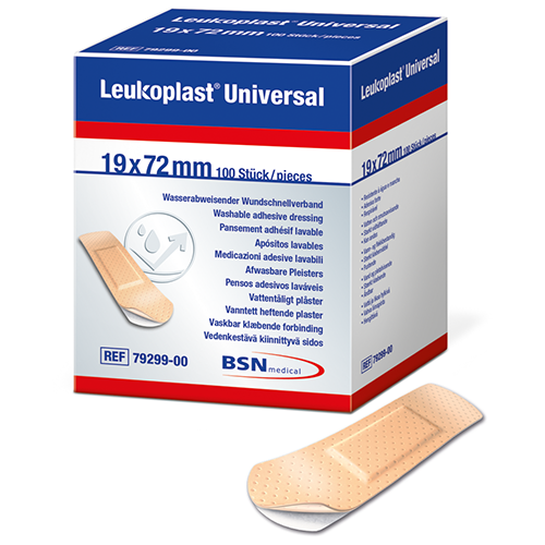 LEUKOPLAST Universal Strips Wundschnellv 19 x 72 mm, 100 Stk.