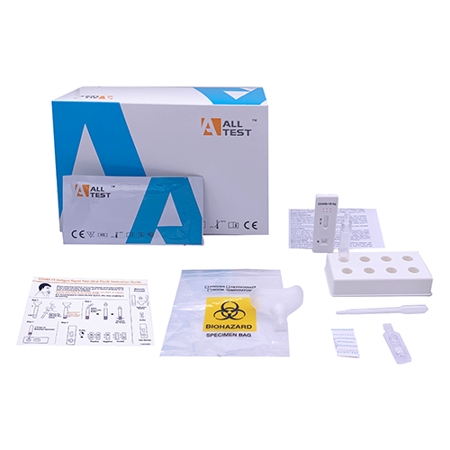AllTest COVID-19 Antigen Speichel Test 20 Stk. Rapid-Test Saliva