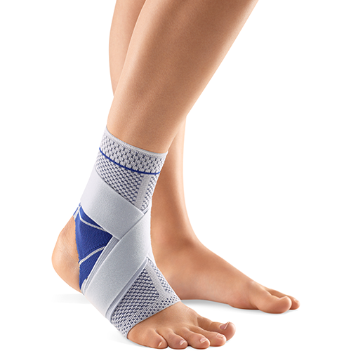 MalleoTrain S Sprunggelenkbandage titan, Gr. 1, rechts