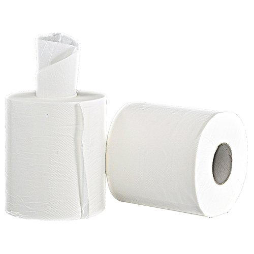 Reinigungsrolle Midi weiss 2-lagig, 22 x 38 cm, 180 m, 6 Stk.