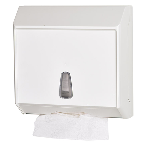 Handtuchspender alle Falzarten, weiss, 1 Stk.
