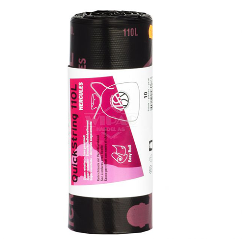 Kehrichtsack Herkules 20 Rollen, 110 Liter, schwarz