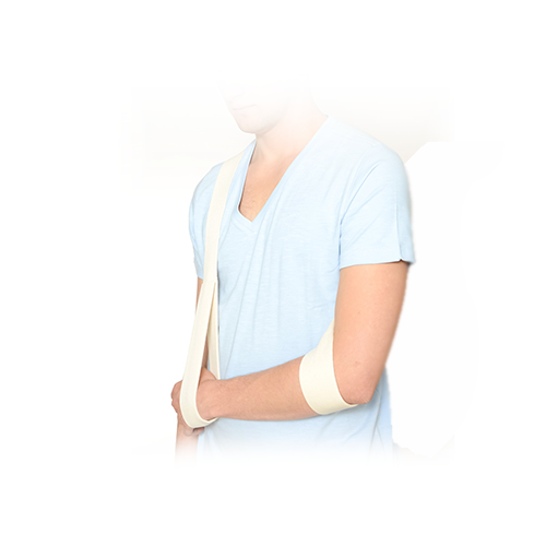 Armtragegurt aus Baumwolle beige, Erwachsene