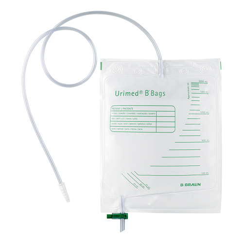 Urimed B'Bag Urinbeutel 2000 ml, 90 cm Schlauch, 100 Stk.