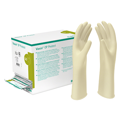 Vasco OP Protect OP-Handschuhe latex steril, gepudert, Gr. 6,0, 50 Paar