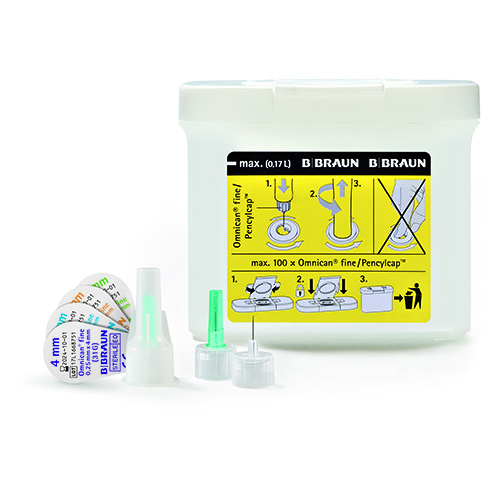 Omnican fine Comfort Penkanülen 0,25 x 4mm, 100 Stk.