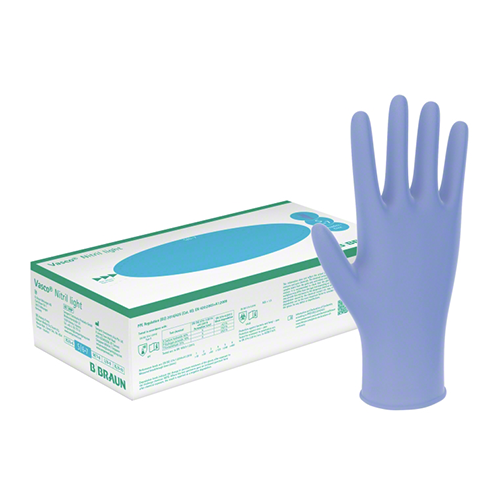Vasco Nitril light U-Handschuhe unsteril, puderfrei, Gr. XS, 100 Stk.