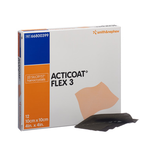 Acticoat Wundauflage 5 x 5 cm, 5 Stk.