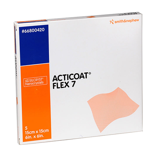 Acticoat Flex 7 Wundverband 5 x 5 cm, 5 Stk.