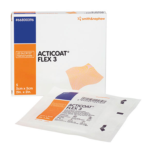 Acticoat Flex 3 Wundverband 5 x 5 cm, 5 Stk.