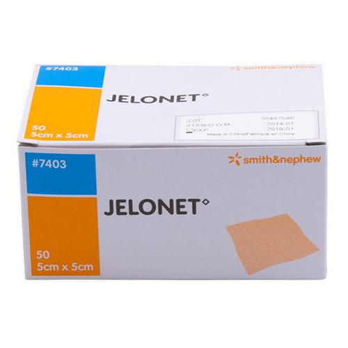 Jelonet Paraffingaze 5 x 5 cm, 50 Stk.