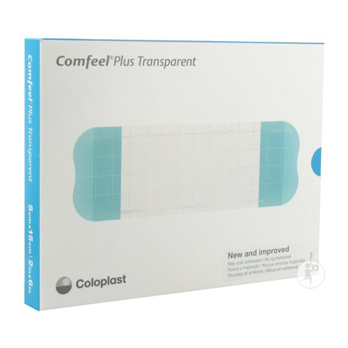 Comfeel Plus Transparent 5 x 7 cm, 10 Stk.