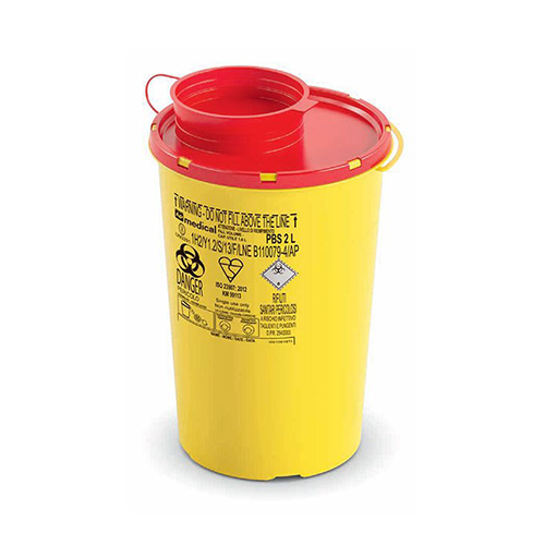 Kanülenentsorgungsbox gelb, 2.0 Liter, 1 Stk.