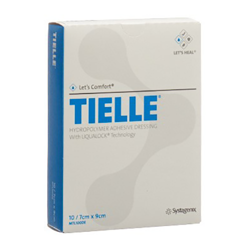 Tielle Classic Hydropolymerverband7 x 9 cm, 10 Stk.