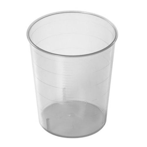 Wiegand MediBecher (Mehrweg)weiss, 25 ml, 47 Stk.