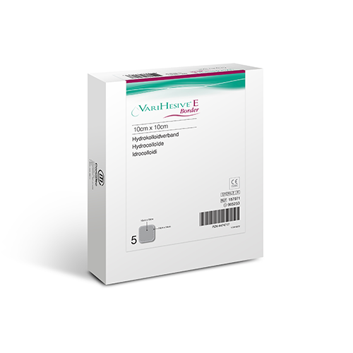 Varihesive E Border Wundverband 10 x 10 cm