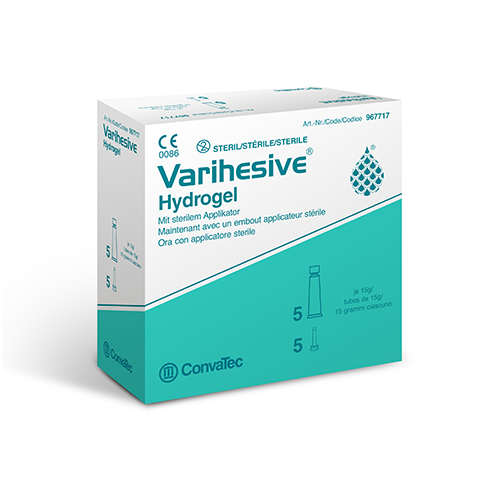 Varihesive Hydrogel mit Applikator, 5 x 15 g
