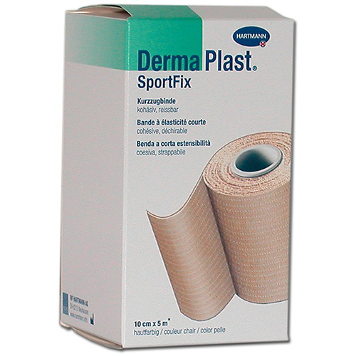 DermaPlast SportFix kohäsive Binde blau, 6 cm x 3 m, 1 Stk.