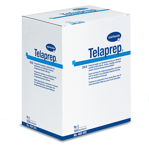 Telaprep  Präpariertupfer steril, Nr. 1 klein, 30 x 10 Stk.