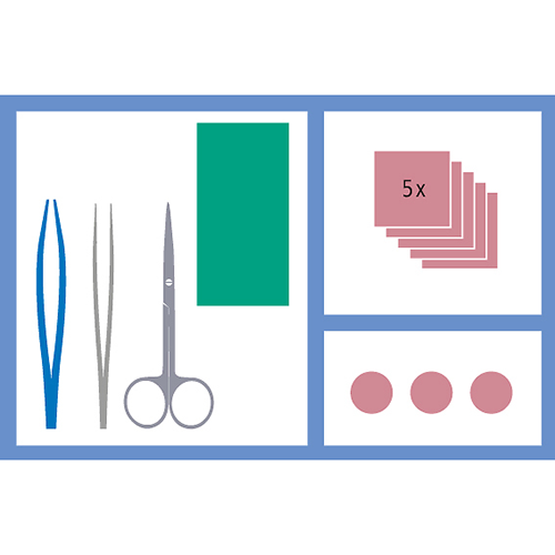 Wundversorgung klein AMBULANT steril, 1 Stk.