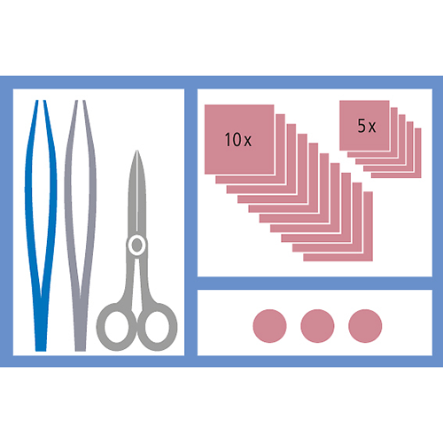WundversorgungsSet mittel VAC steril, 1 Stk.