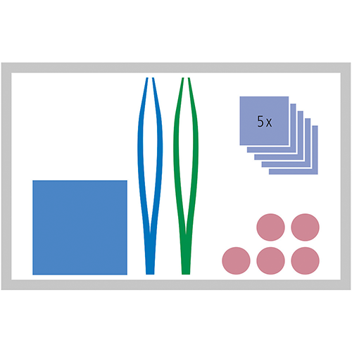 Wundversorgungsset B1967 steril, 1 Stk.