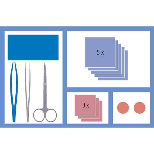 Wundversorgungs-Set A2180 steril, 1 Stk.