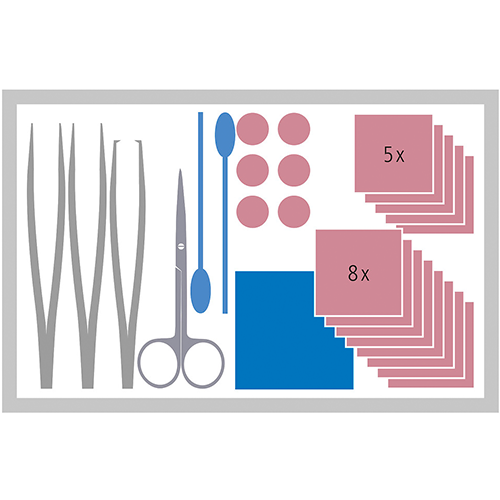 Verbandwechsel-Set Nr. A3117 steril, 1 Stk.