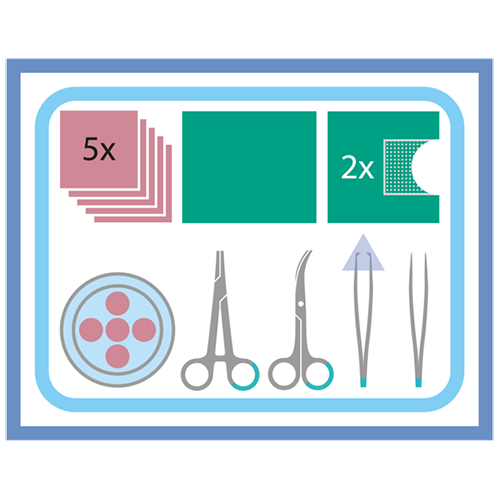 MediSet Nahtset steril 1 Stk.