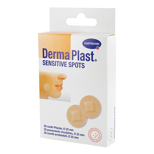 Dermaplast Sensitive Spots 22 mm, 20 Stk.