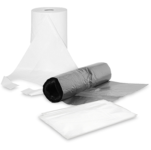 Verbandswagensäcke mit Verschlussband schwarz, 7-10 l, 30 Rollen