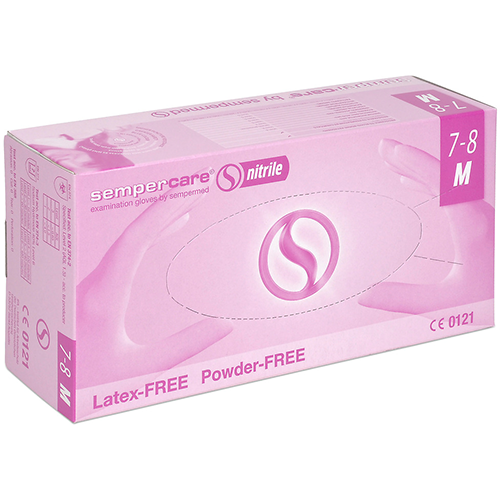 Sempercare Nitrile U-Handschuhe unsteril, puderfrei, Gr. S, 100 Stk.